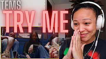 THIS Song is for the (few) NAYSAYERS out there. Enjoy 😊🎈| Tems - Try Me (Official Video) [REACTION!]