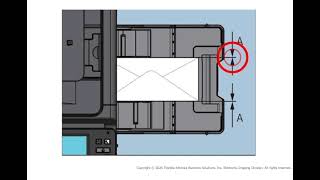 How to Print Envelopes on Toshiba e-STUDIO 331AC/401AC | Envelope Printing Setup