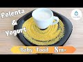 Polenta yogurt baby food  8 month baby food  palenta za bebe