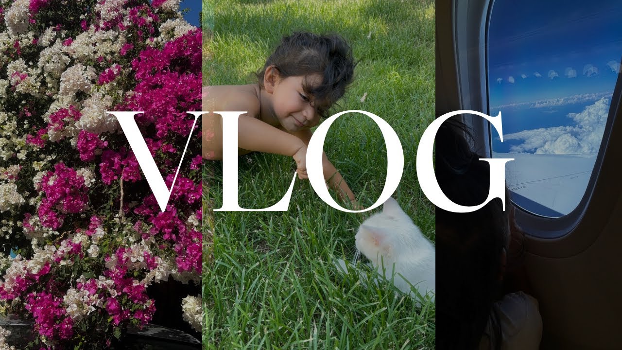 VLOG Datça tatil, bebekle tek başına uçak yolculuğu, yarım vlog mu olur?