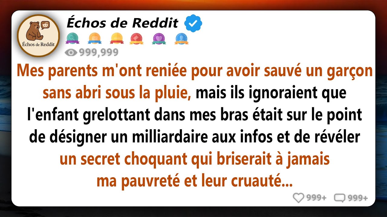 Mes parents m'ont reniée après mon divorce - puis le garçon sans-abri que j'ai recueilli a dit...