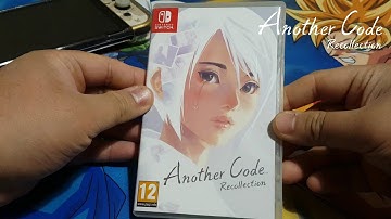 Another Code: Recollection Unboxing and Gameplay on Nintendo Switch OLED