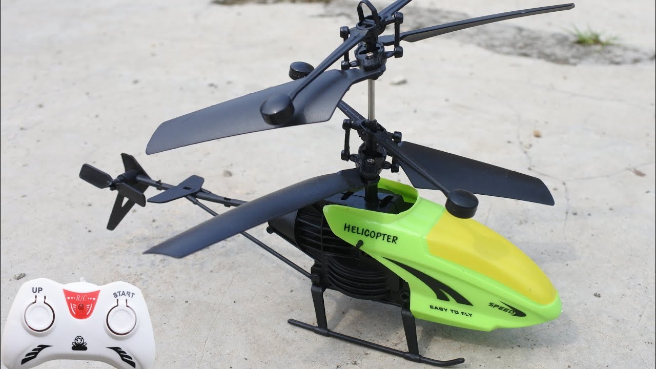 Green Color Exceed RC Helicopter unboxing and fly test YouTube