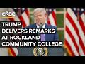 LIVE: President Trump delivers remarks at Rockland Community College — 5/22/2026