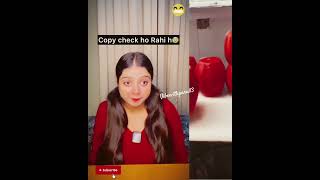 Copy check ho rahi hai 📚🤣 #sister #brother #illustration #tattoo #art #pov#subscribe