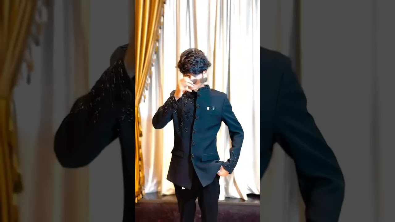 Men’s Handcrafted Black Rajputi Suit – Tradition Woven in Royalty 