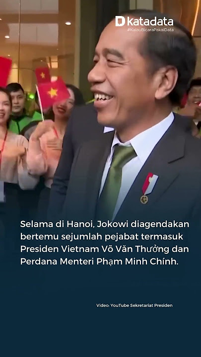 Ketika Presiden Jokowi Joget 'Gas Motor' Bareng Driver Ojol di Vietnam