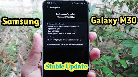 Samsung Galaxy M30 Stability Update After Android 10 And One UI Core 2 | Make The System UI Stable |