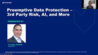 Preemptive Data Protection – 3rd Party Risk, AI, and More