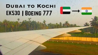 TRIP REPORT | Emirates (ECONOMY) | Dubai-Kochi | Boeing 777-31H(ER)