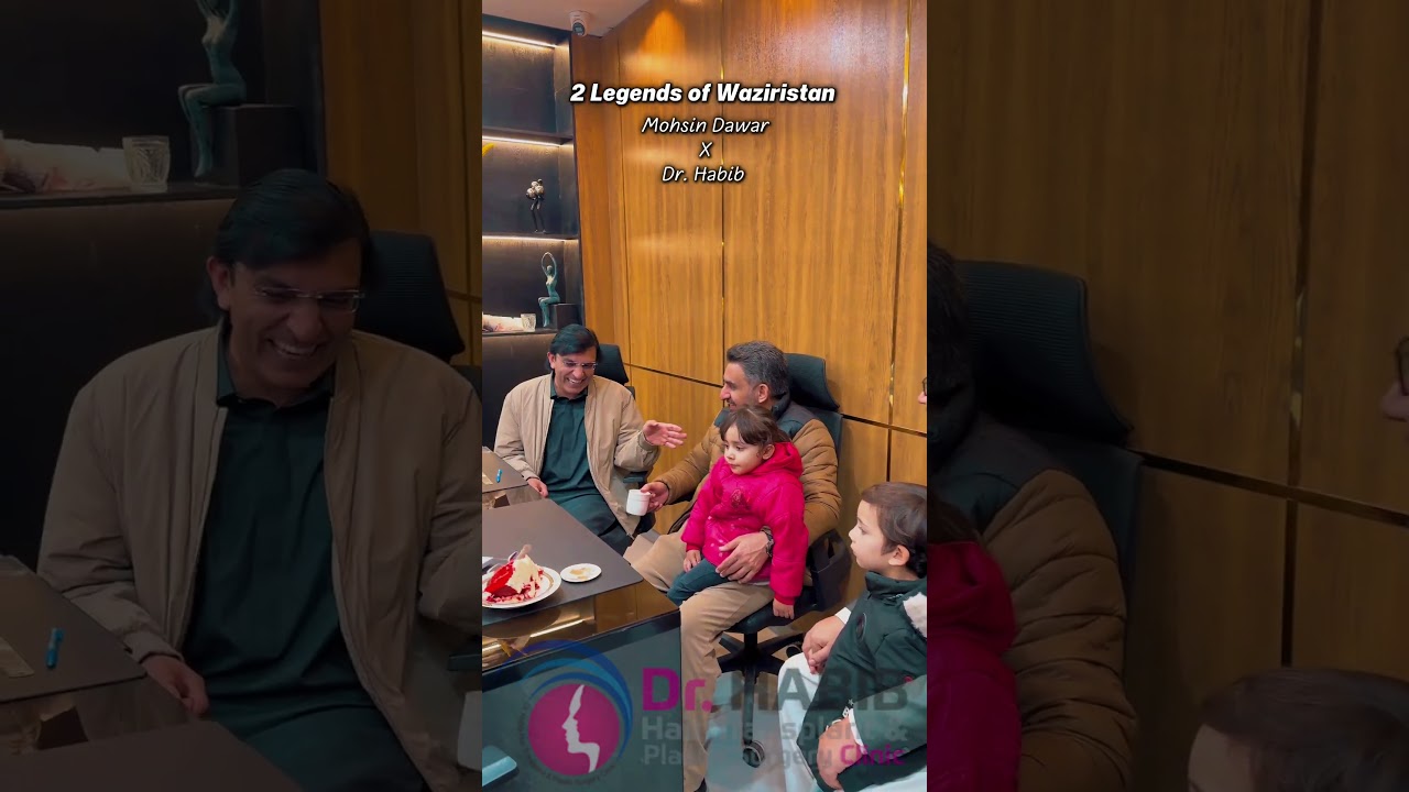 Two stars ⭐️⭐️one frame😎 Dr. Habib X Mohsin dawar