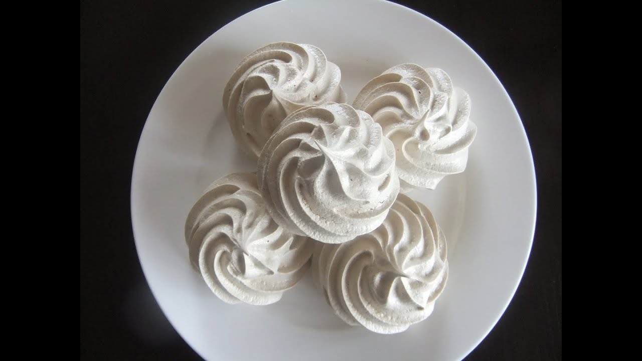 COFFEE MERINGUE COOKIES YouTube