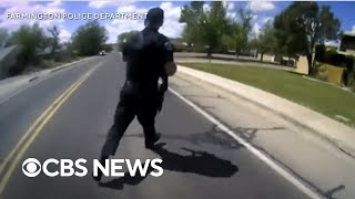 Bodycam video shows police confront New Mexico gunman