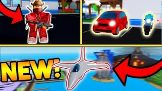 NEW FALCON, SMART CAR, GRENADE LAUNCHER, ETC! (HUGE UPDATE!) | ROBLOX: Mad City