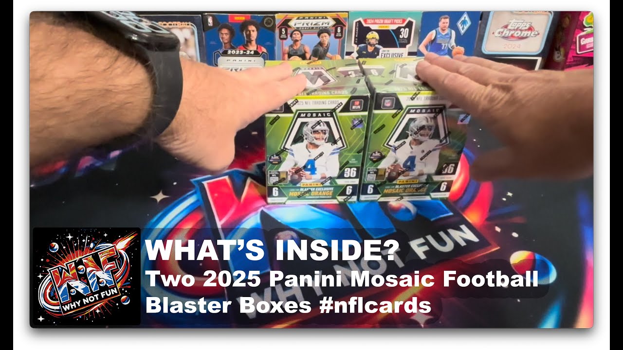 2025 Panini Mosaic Football RIP! | Travis Hunter, Roddy White, Tai Felton & MORE Box Break