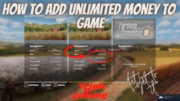 Farming simulator 19 How To Add Unlimited Money To Your Game