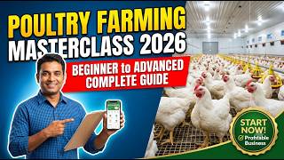 Poultry Farming Masterclass 2026 🐔 | Beginner to Advanced Complete Guide #poultryfarming #farming screenshot 2