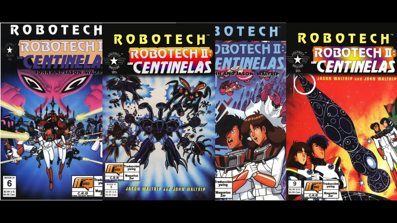Comics ROBOTECH 2 Los Centinelas LIBRO4 +numeros 5 al 9