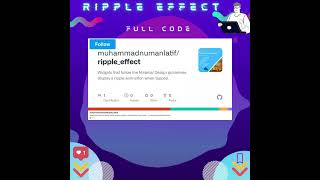 ripple effect | flutter | bueartservices.com | blueartcrypto.com | avinetech.com Net Worth