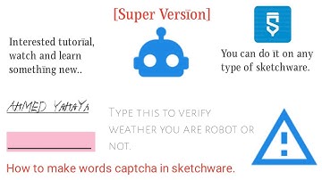 [New] How to make words / numbers captcha in sketchware.