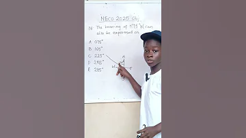 Neco 2025 Question 38 