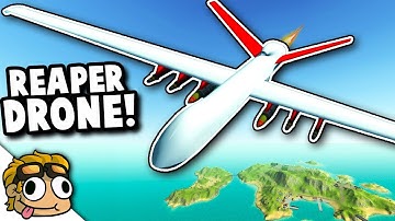 US REAPER DRONE MOD! | Ravenfield Weapon and Vehicle Mod Beta Gameplay