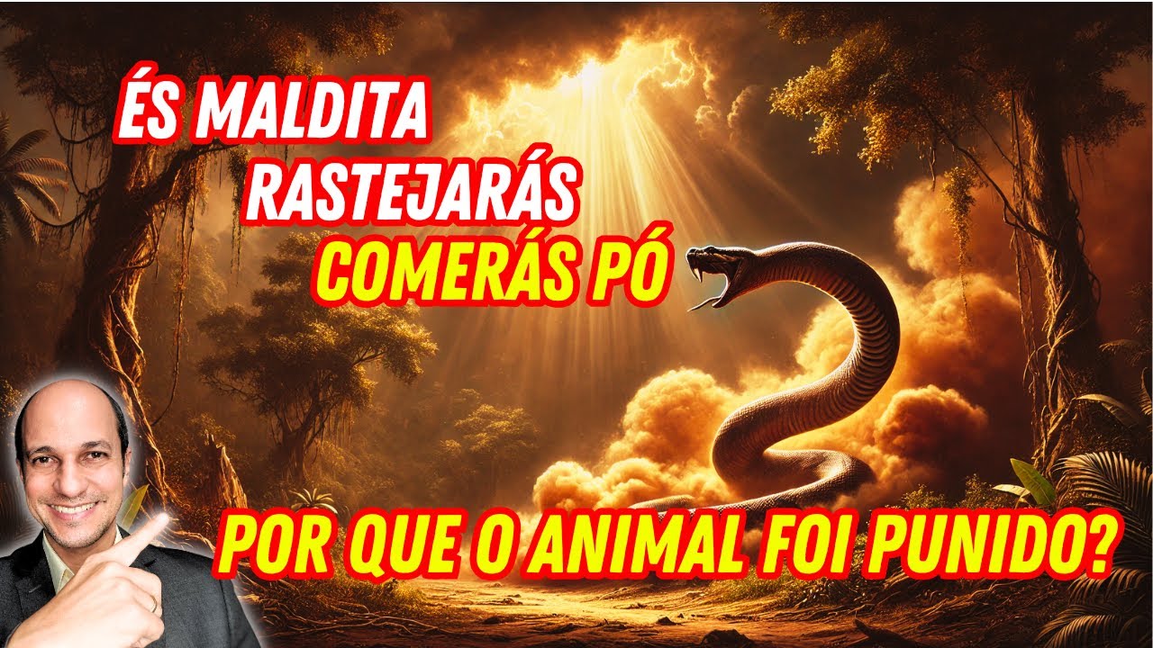 SERPENTE maldita, rastejarás e comerás pó! O significado das punições para a SERPENTE!