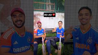 RoKo Fanatics ❤️🏏 #alphasingh #cricketcardio #roko #viratkohli