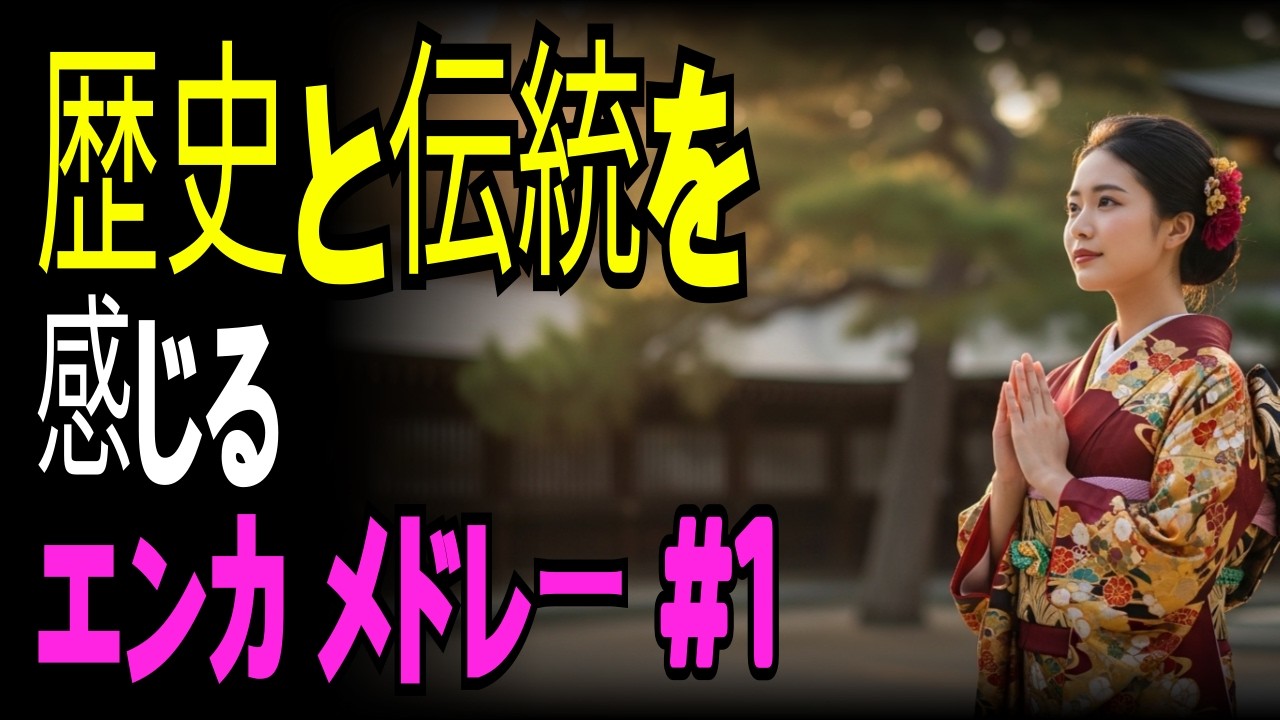【演歌の庭】歴史と伝統を感じる｜日本の心を歌う演歌メドレー