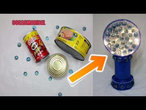 ¿¡Como reciclar latas y botes de patatas!? el mejor vídeo de mi canal