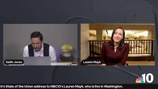 Talking State of the Union with NBC10's Keith Jones and Lauren Mayk