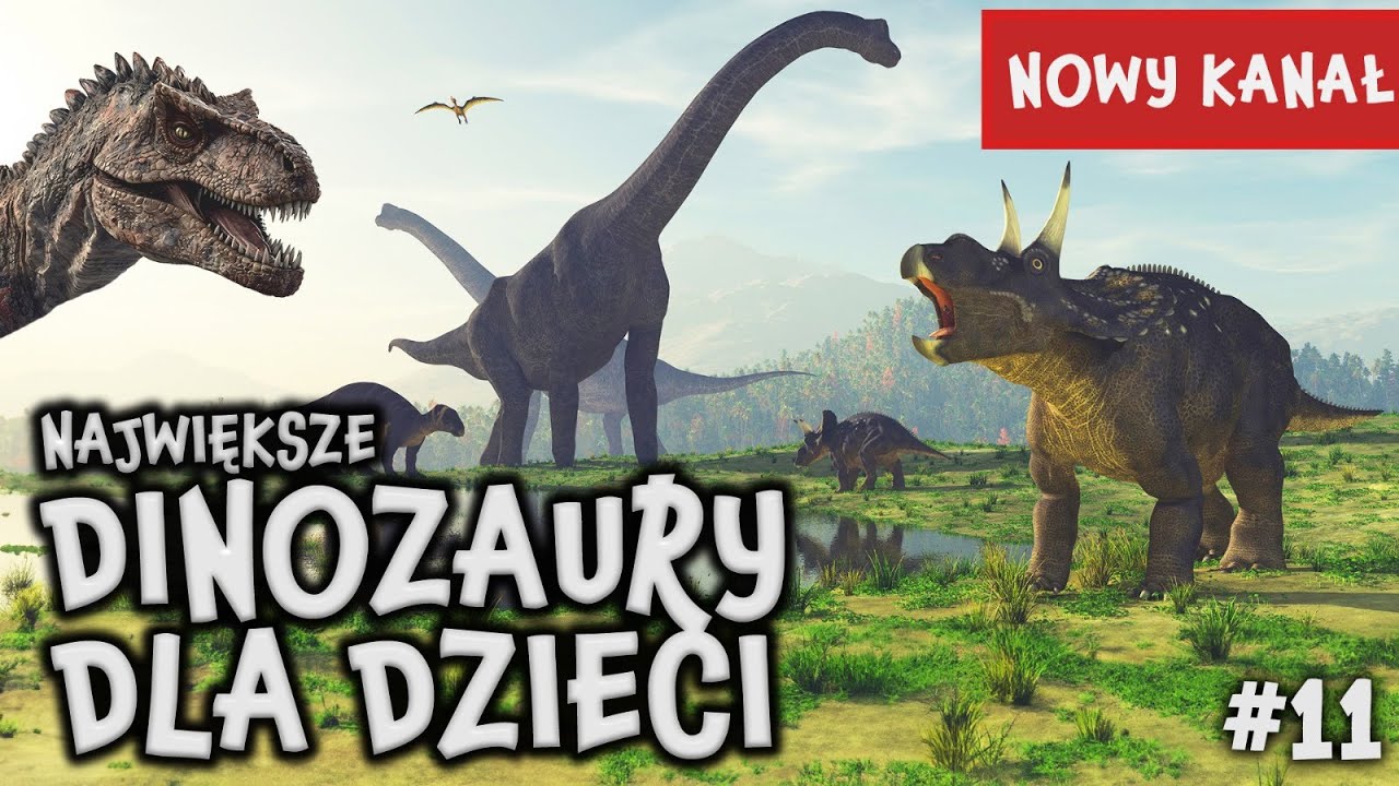 Mali Einsteini łukasz I Instrumenty Dinozaury Dinozaury - Największe na Świecie🦖 - Film Edukacyjny Dla Dzieci