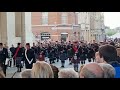 Massed band  amazing grace menin gate ypres