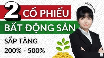 🔴TOP cổ phiếu BẤT ĐỘNG SẢN sắp TĂNG BÙNG NỔ 200% - 500%