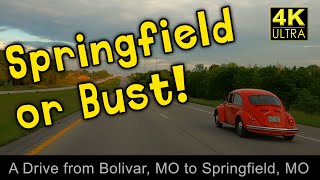 Bolivar MO to Springfield, MO