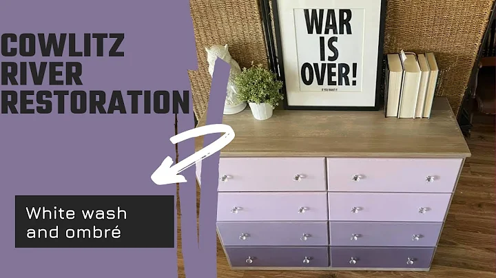 Ombré dresser diy