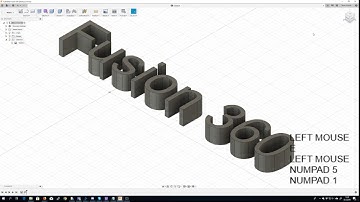 Fusion 360 tutorials 8: Text