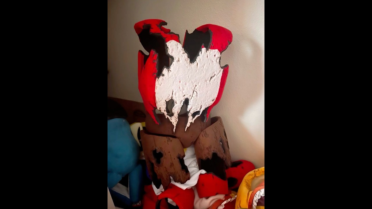 Making a fnaf movie withered foxy cosplay part 3 #fnaf #fnafcosplay #cosplay #fnaf2movie #foxy
