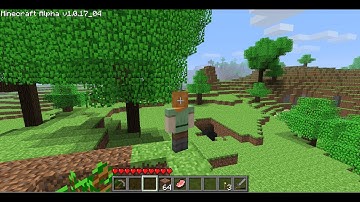 Minecraft Alpha v1.0 Progressive Long Play E17 (R5) - Building a Fort in Region B