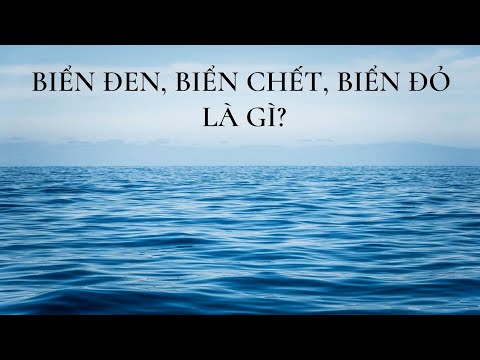 Video Biển đen, biển chết, biển đỏ là gì? Vì sao chúng có tên gọi như vậy? - youtube