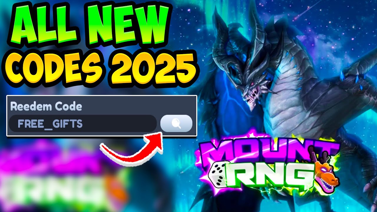 Mount Rng Script ALL WORKING MOUNT RNG CODES ROBLOX - All New Mount RNG Codes (December ...