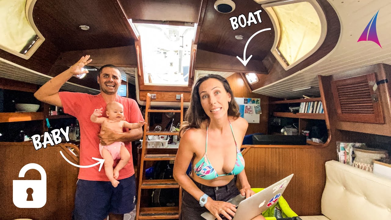 Lockdown on a BOAT (with a BABY)