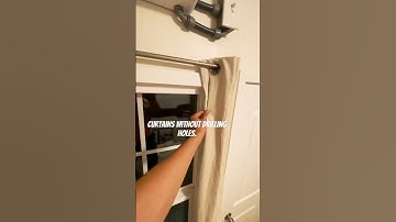 Command Clips / curtains without drilling holes