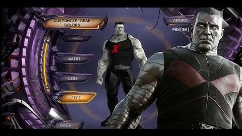 DCUO: Create the Perfect Colossus from the Deadpool movie at the start of the game!