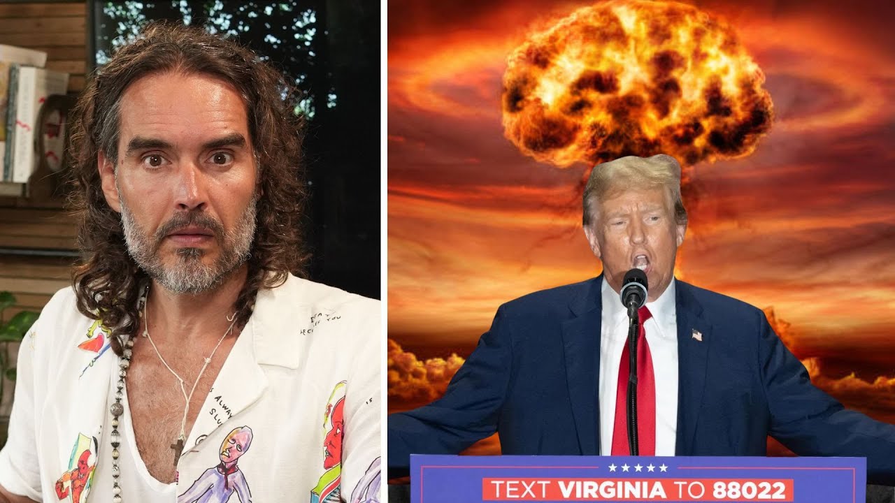 Oh SH*T, Is THIS Why They Want Trump Jailed?  STAY FREE with Russell Brand