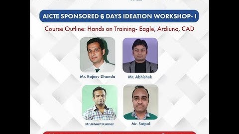 AICTE IDEA LAB SKILLING WORKSHOP PHASE 1