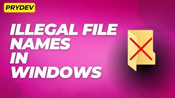 Illegal file names in Windows