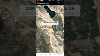 Ocotillo, california earthquake october 12th, 2019