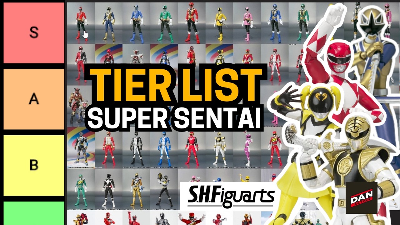 TIER LIST - Power Ranger 🔥- SH FIGUARTS - Parte 1