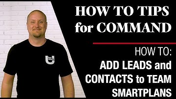 Add Leads and Contacts to Team SmartPlans